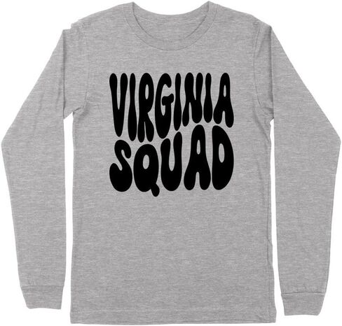 Virginia Squad Kids Long Sleeve T-Shirt Youth in Saudi Arabia