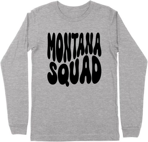 Montana Squad Kids Long Sleeve T-Shirt Youth in Saudi Arabia