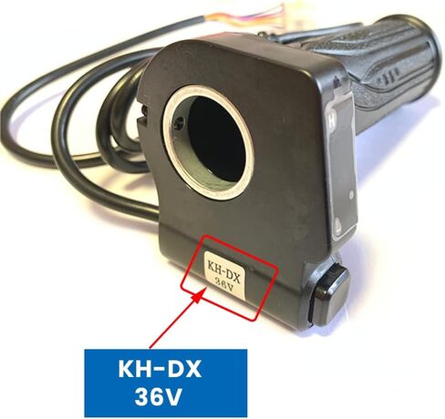خانق KH-DX 36V الأصلي مع زر التحكم في الرحلات البحرية فقط لـ DYU D3F D2F C3 C4 EBIKE و Jetson BOLT PRO LX10 ELECTRAL TICRAMT in Saudi Arabia