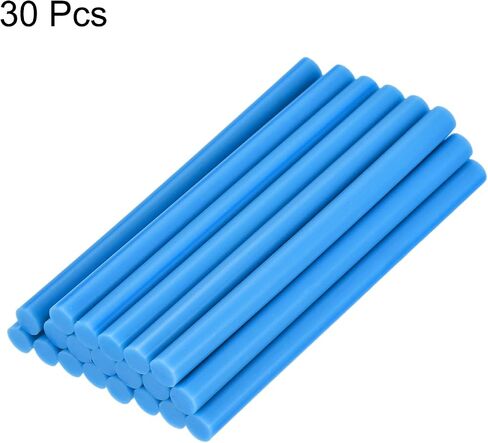uxcell 30pcs Mini Hot Glue Gun Sticks 4-inch x 0.43-inch High Sticky Large Hot Glue Sticks for Glue Gun, Red in Saudi Arabia