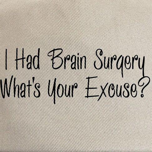 CafePress I Had Brain Surgery Whats Your Excuse Adjustable Baseball Cap in Saudi Arabia