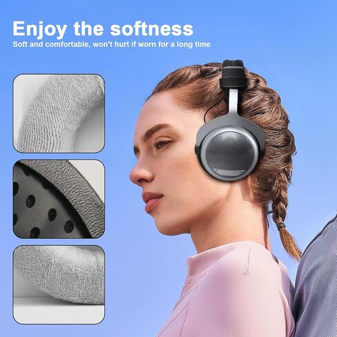 وسائد الأذن DT990 DT880 - وسائد أذن بديلة متوافقة مع سماعات الرأس beyerdynamic DT990 / DT880 / DT770 PRO (أسود) in Saudi Arabia