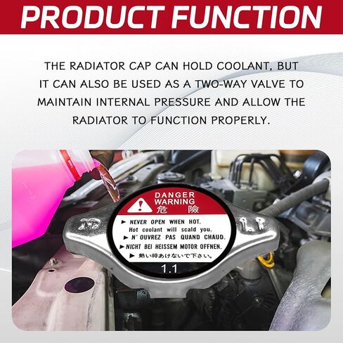 Msyuusr Radiator Cap, Radiator Cover Replacement OEM 19045-PAA-A01 19045PAAA01 Compatible with 1994-2006 Honda Accord 1992-2005 Honda Civic 1997-2005 CRV 1995-2007 Odyssey 2003-2008 Pilot in Kuwait