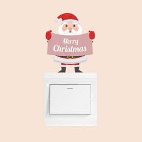 Christmas Decor Sticker Christmas Decorations Window Décor Ornaments Switch Stickers Toilet Stickers Glass Stickers Xmas Party Supplies Thanksgiving Party Décor (#2) in Saudi Arabia