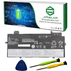 02DL013 L18L3PD1 SB10K97651 Laptop Battery Replacement for Lenovo ThinkPad T490s T495s T14s Gen 1 2020 Series 02DL014 L18M3PD1 SB10K97652 02DL015 L18M3PD2 02DL016 L18C3PD1 11.58V 57Wh in Saudi Arabia