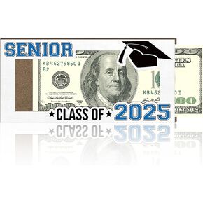 Graduation Money Holder 1 Set Graduation Gift Wooden Graduation Card Box Cash Holder Class of 2025 Senior Money Gift for Son Daughter Friend Graduation Party Decorations-A05 in Kuwait