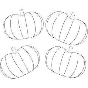 Bags n Tags Boutique~ (4) Four Pumpkin Shaped 3-D Metal Wire Pumpkin Wreath Forms 13 x 17.6 x 4.5 Inch in Saudi Arabia