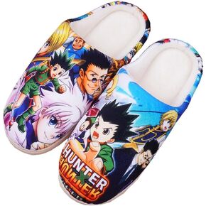 Anime Slipper Soft Plush House Slippers Women Men Winter Anti-slip Indoor Slip on Shoes in Kuwait