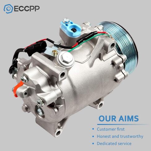 ضاغط التيار المتردد ECCPP مع القابض 2007-2015 مناسب لهوندا سيفيك 2.4L 2012-2014 لهوندا CR-V 2.4L ضاغط التيار المتردد TRSE09 in Saudi Arabia