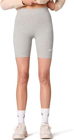 Nike Sportswear Classics Women's High-Waisted 8'' Biker Shorts, Size S in Saudi Arabia