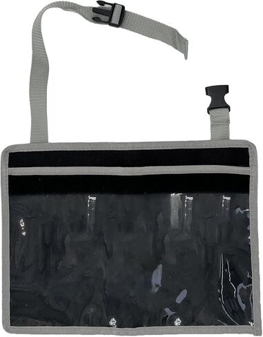 حامل لوحة الترخيص مع حزام معلقة ، حقيبة علامة اختبار ، وغطاء إطار ترخيص الوكلاء ، لشاحنة سيارات سيارات السيارات (أسود ، 5)) in Kuwait