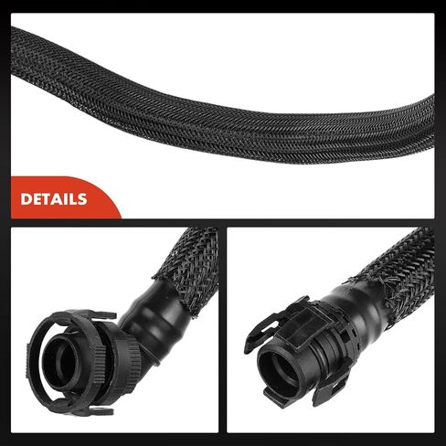 A-Premium Engine Crankcase Breather Hose Compatible with BMW X5 2011-2013, 550i GT xDrive 2010-2012, 650i xDrive 2012, 750i 2009-2012, 750i xDrive, 750Li, X6 in Saudi Arabia