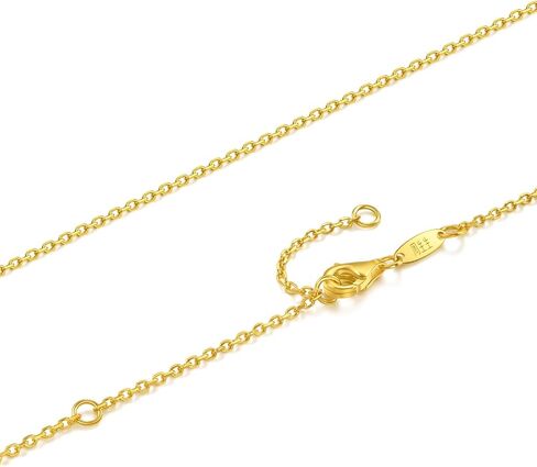 Sang Sang Sang 999 24K قلادة سلسلة كابلات كلاسيكية صلبة للنساء والرجال 47 سم 95383N أسعارًا تقريبًا. 2.62g الذهب in Saudi Arabia