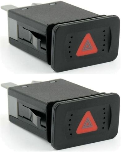 2 Set of - Hazard Emergency Flasher Warning Light Switch for VW for Golf 2000-2005 for Jetta 2000-2005,Repair Your car in Saudi Arabia