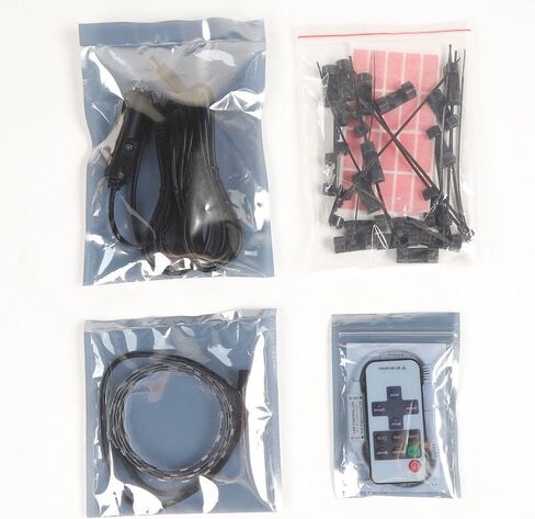 الباب الخلفي الخلفي شريط الضوء الزجاجي GASE LAMP KIT JK L3 لجيب لرينجلر 2007-2023 لـ WRANGLER JK 2018 1SET-ANCULDE in Kuwait