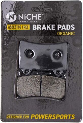 NICHE Brake Pad Set for Yamaha Road Star S Silverado 4KG-25805-00 5VN-25805-00 Front Rear Semi-Metallic in Saudi Arabia