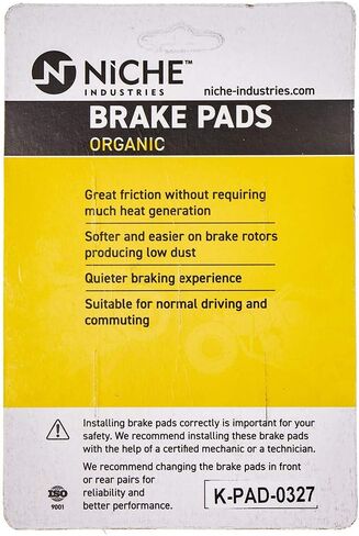 NICHE Brake Pad Set for Yamaha Road Star S Silverado 4KG-25805-00 5VN-25805-00 Front Rear Semi-Metallic in Saudi Arabia