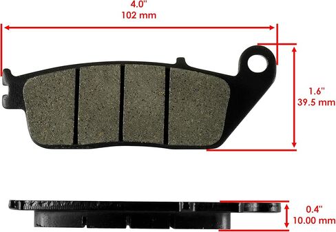 Caltric Front Brake Pads compatible with Honda CB750 Cb 750 Nighthawk 750 1991-2003 in Saudi Arabia