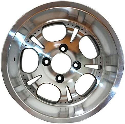 12 "عجلات عربة جولف من الألومنيوم المصنوعة من الألومنيوم و 215/40-12 انخفاض إطارات العربة الجولف النقطة. in Saudi Arabia