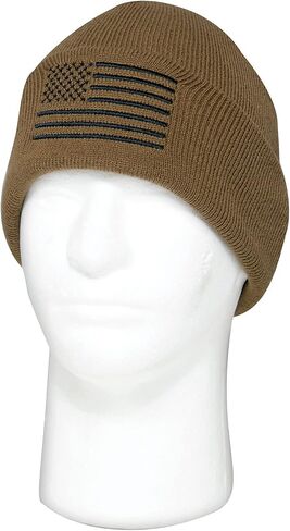 Rothco US Flag Sumproided Fine Knit Watch Cap in Kuwait