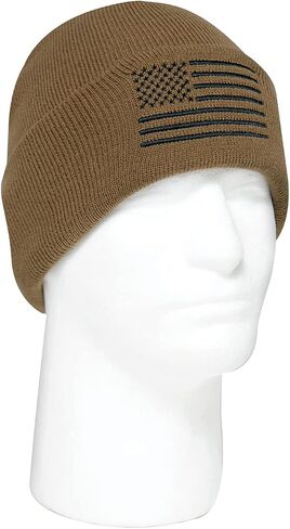 Rothco US Flag Sumproided Fine Knit Watch Cap in Kuwait