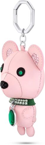 Swarovski Key Ring Icons Bear 5650128 Stainless Steel Pink in Saudi Arabia