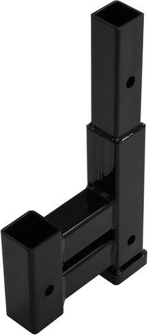 TCMT Double Hitch Receiver 2 Inch Trailer Dual Hitch Extension Riser Hitch Adapter 4000LB Universal in Saudi Arabia