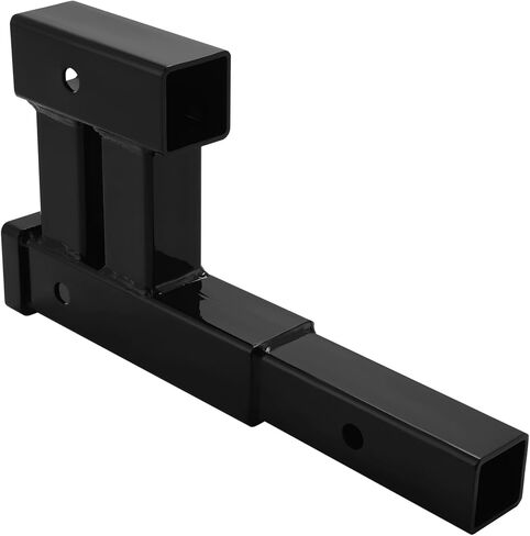 TCMT Double Hitch Receiver 2 Inch Trailer Dual Hitch Extension Riser Hitch Adapter 4000LB Universal in Saudi Arabia