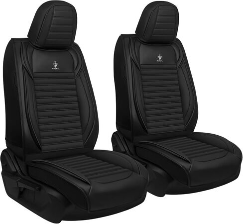 Seat Covers Full Set Custom Fit for Toyota Corolla 2017-2025, Standard Waterproof Car Seat Cover, Breathable and Comfortable Leather Cushion Cover, Auto Interior Accessories (Black Blue) in Saudi Arabia