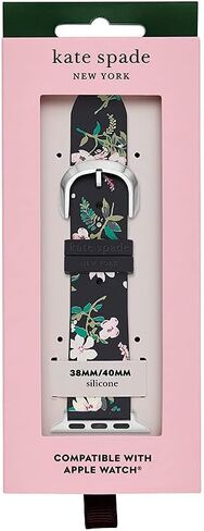 سوار من الجلد أو النايلون قابل للتبديل من Kate Spade New York متوافق مع 38/40/41 ملم و/أو 42/44/45/49 ملم Apple Watch Series 9/8/7/6/5/4/3/2/1/SE و/أو السلسلة Ultra 1-2 in Saudi Arabia