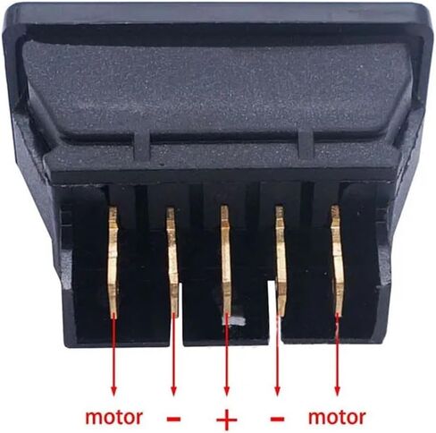 5 PCS Auto Car Power Window Switch 5Pins Back Window Control Bine زر مع مؤشر الإضاءة in Kuwait