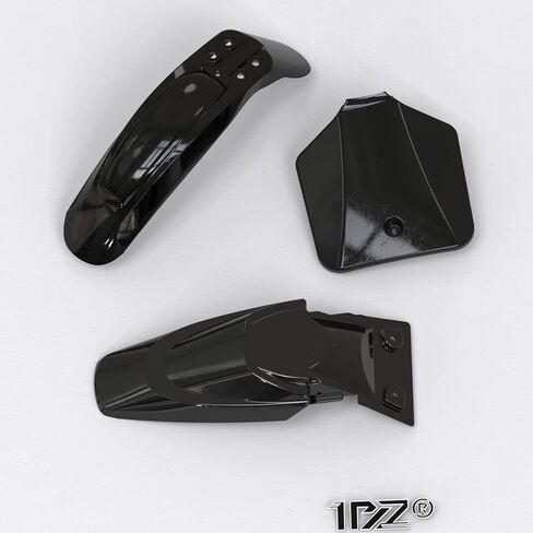 1PZ KX1-B01 Black Plastic Fender Fairing Kit set Replacement for kawasaki KLX 110 KX 65 DRZ110 Suzuki RM65 Suzuki DRZ110 DRZ 110 Dirt Pit Bike Motorcycle in Saudi Arabia