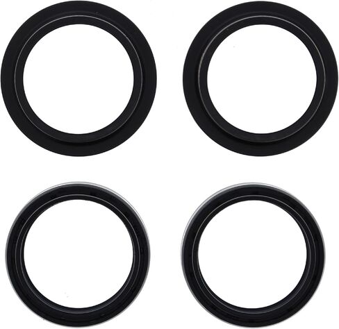 All Balls Racing 56-188 Fork and Dust Seal Kit Compatible with/Replacement For Ducati Hypermotard 796 2010-2012, Monster 1100 Evo 2012-2013, Monster 1100 Evo Diesel 2013, Streetfighter 848 2012-2015 in Saudi Arabia