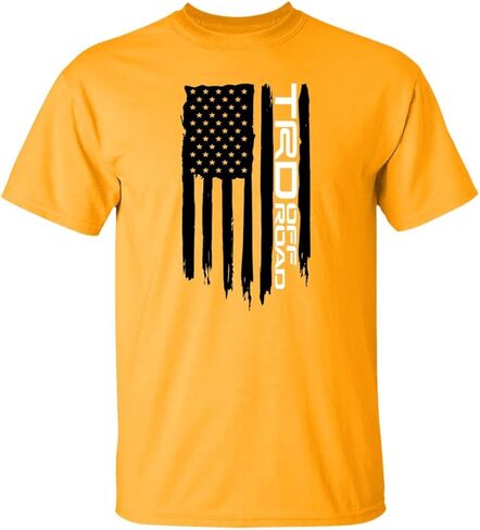 Tacoma Tundra Off Road American Flag USA T-Shirt in Kuwait