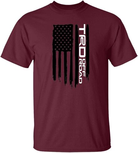 Tacoma Tundra Off Road American Flag USA T-Shirt in Kuwait