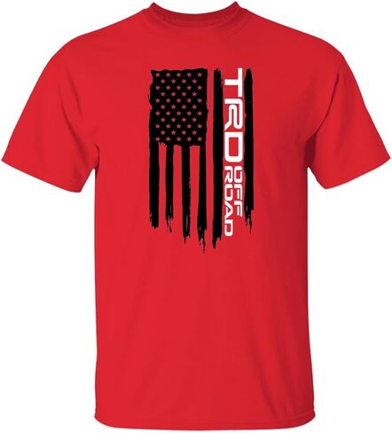 Tacoma Tundra Off Road American Flag USA T-Shirt in Kuwait