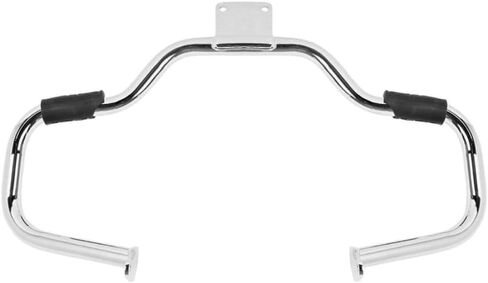 Mustache Engine Guard Crash Bar for Yamaha for V Star 650 1998-2011 V-Star 400 650 -(Chrome) -(Iron) in Saudi Arabia