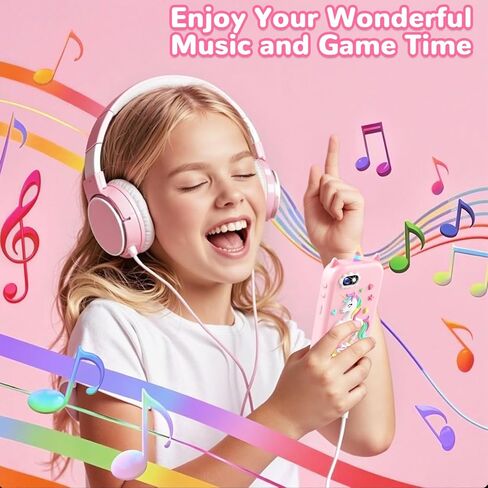 Lapare Kids Phone for Boys, Touchscreen Toy Phone with Dual Camera, Music & Games, Pretend Learning Toy Phone for Toddler with 32GB SD Card in Kuwait