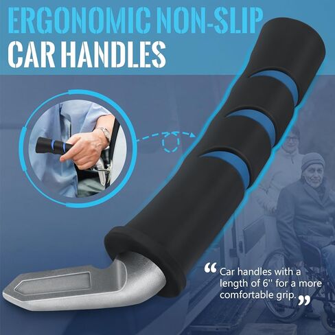 مقبض باب السيارة لكبار السن - مقبض دعم السيارة يساعد على المعاقين، مقبض باب دعم تلقائي محمول مناسب لكبار السن والمعاقين والمصابين in Kuwait