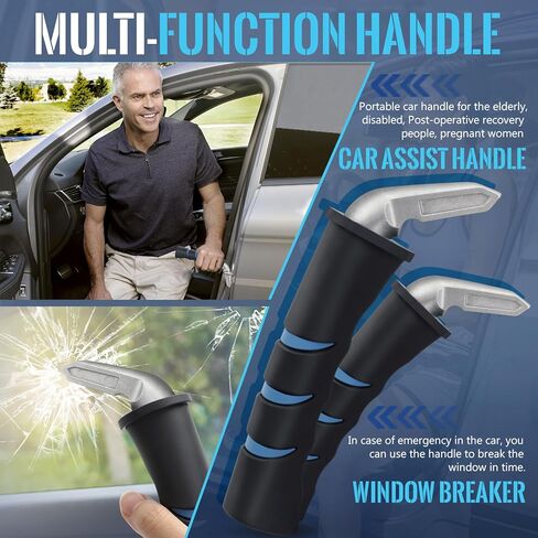 مقبض باب السيارة لكبار السن - مقبض دعم السيارة يساعد على المعاقين، مقبض باب دعم تلقائي محمول مناسب لكبار السن والمعاقين والمصابين in Kuwait
