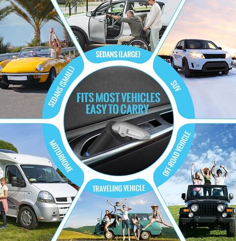 مقبض باب السيارة لكبار السن - مقبض دعم السيارة يساعد على المعاقين، مقبض باب دعم تلقائي محمول مناسب لكبار السن والمعاقين والمصابين in Kuwait