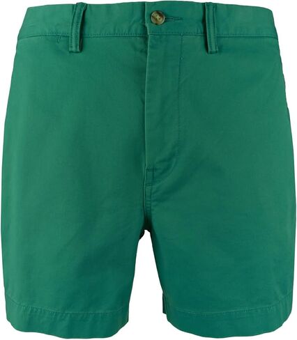 Polo Ralph Lauren Men's Classic Fit Stretch 6 "Flat Front Chino Shorts Green 36 in Saudi Arabia