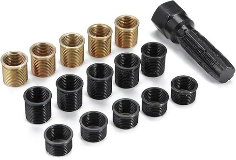 16pcs/set Spark pl-ug tap repair set rethreading set kit m14 x 1.25 in Saudi Arabia