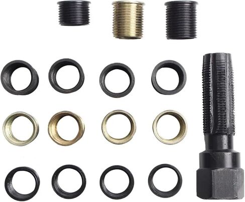 16pcs/set Spark pl-ug tap repair set rethreading set kit m14 x 1.25 in Saudi Arabia