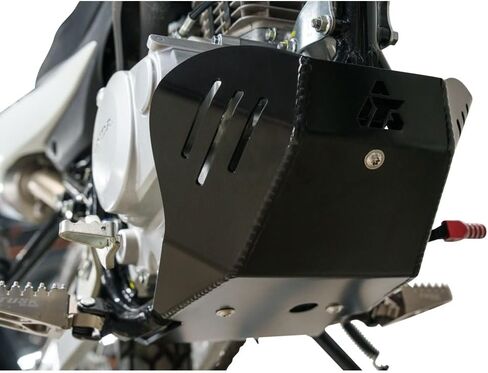لوحة ألمنيوم من الألمنيوم متوافقة مع هوندا XR150L 2023-2025 (أسود) in Kuwait