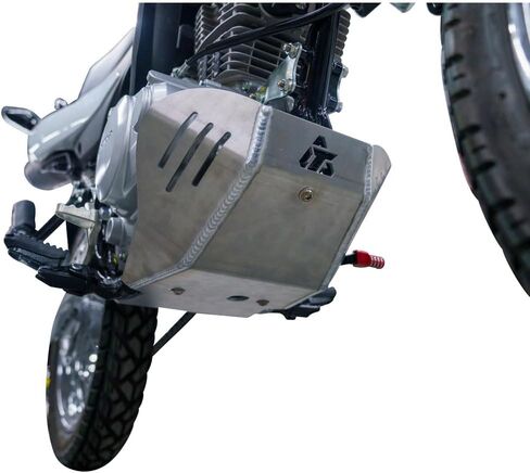 لوحة ألمنيوم من الألمنيوم متوافقة مع هوندا XR150L 2023-2025 (أسود) in Saudi Arabia