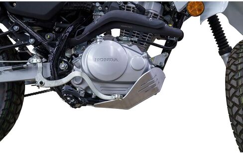 لوحة ألمنيوم من الألمنيوم متوافقة مع هوندا XR150L 2023-2025 (أسود) in Saudi Arabia