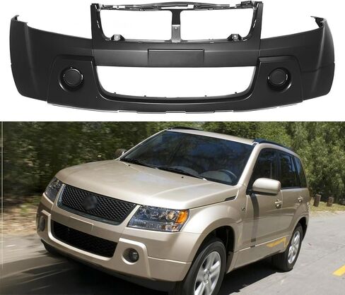 Primed Front Bumper Cover Fits for 2006-2008 Suzuki Grand Vitara Replaces# 7170065841T2G in Kuwait