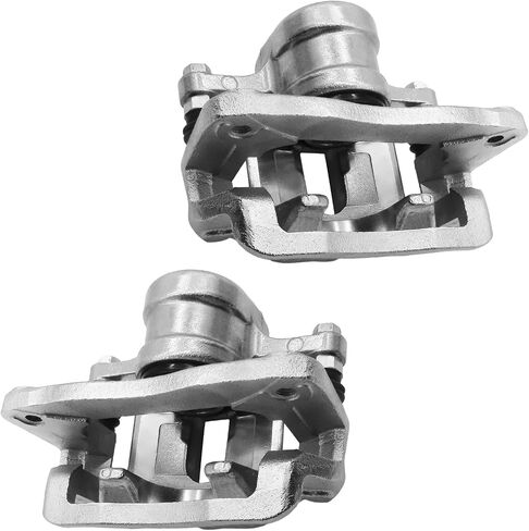 Rear Brake Caliper with Bracket Compatible with 2009-2012 Hyundai Elantra [Note: Hatchback (2009-2012)] | Rear Brake Calipers for 19-B3477A & 19-B3476A, Set of 2 Brake Calipers in Saudi Arabia