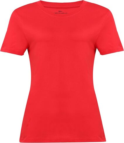 tshirts للنساء قمم جولة الرقبة القصيرة الأكمام الصيفية Tees الشاطئ العطلات ملابس العوامل القطن الناعم in Kuwait